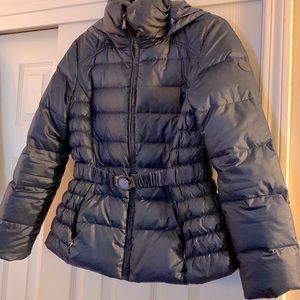 Guess of LA beautiful navy down feather puffer coat!